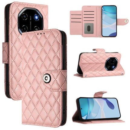Rhombic Texture Flip Leather Phone Case with Lanyard, For Blackview Wave 7C, For Blackview Wave 10, For Blackview Shark 6, For Blackview Oscal Tiger 13