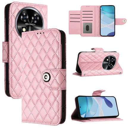 Rhombic Texture Flip Leather Phone Case with Lanyard, For Oukitel C59 / C59 Pro, For Oukitel C53, For Oukitel C50, For Oukitel C37