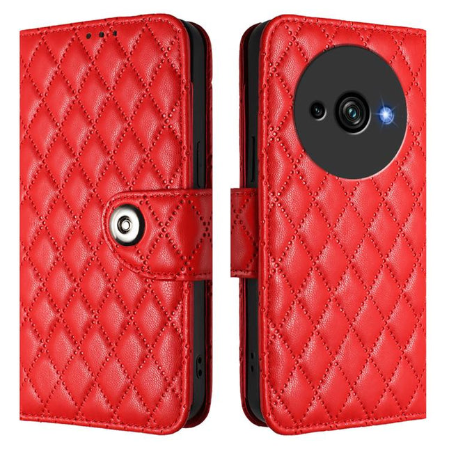 Rhombic Texture Flip Leather Phone Case with Lanyard, For Oukitel C59 / C59 Pro, For Oukitel C53, For Oukitel C50, For Oukitel C37
