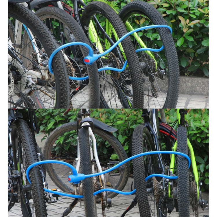 Bicycle Portable Anti-theft Lock Steel Cable Lock with Lock Frame