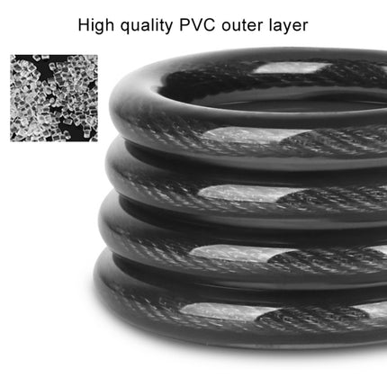 Bicycle Portable Anti-theft Lock Steel Cable Lock with Lock Frame