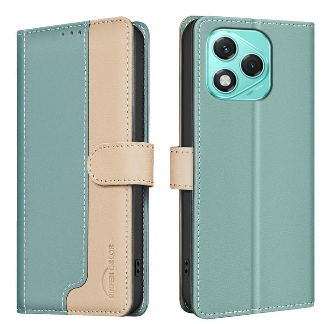 Color Matching RFID Anti-theft Leather Phone Case, For Honor 400 Lite Global, For Honor 400 Global 156.5mm, For Honor X8c 4G, For Honor 300 Pro / 300 Ultra