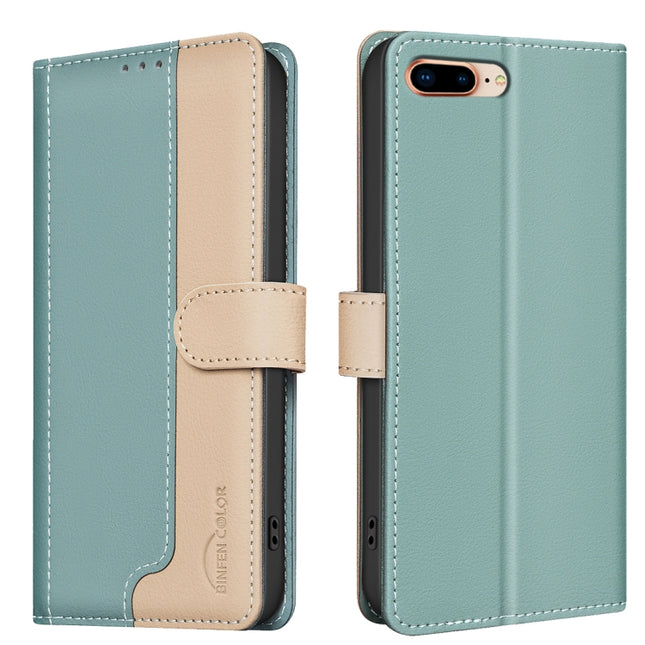 Color Matching RFID Anti-theft Leather Phone Case, For iPhone SE 2022 / SE 2020 / 8 / 7, For iPhone 13 Pro Max, For iPhone 13 Pro, For iPhone 12 Pro / 12