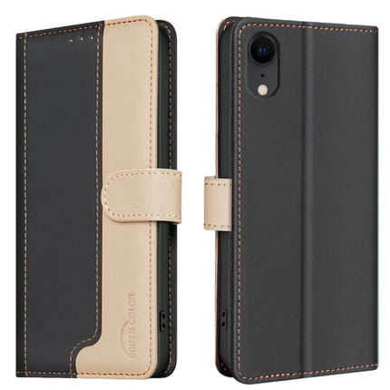 Color Matching RFID Anti-theft Leather Phone Case, For iPhone XR, For iPhone XS Max, For iPhone 8 Plus / 7 Plus