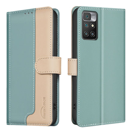 Color Matching RFID Anti-theft Leather Phone Case, For Xiaomi Redmi 10C, For Xiaomi Redmi 10 2022 / Note 11 4G, For Xiaomi Redmi K40 / K40 Pro, For Xiaomi Redmi Note 10 4G / 10S