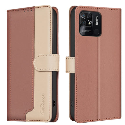 Color Matching RFID Anti-theft Leather Phone Case, For Xiaomi Redmi 10C, For Xiaomi Redmi 10 2022 / Note 11 4G, For Xiaomi Redmi K40 / K40 Pro, For Xiaomi Redmi Note 10 4G / 10S