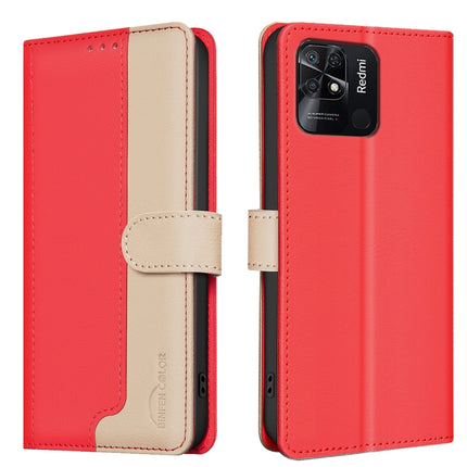 Color Matching RFID Anti-theft Leather Phone Case, For Xiaomi Redmi 10C, For Xiaomi Redmi 10 2022 / Note 11 4G, For Xiaomi Redmi K40 / K40 Pro, For Xiaomi Redmi Note 10 4G / 10S