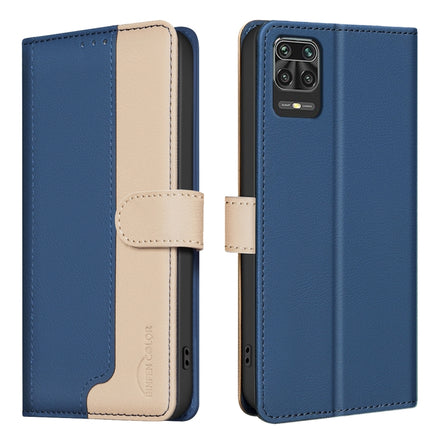 Color Matching RFID Anti-theft Leather Phone Case, For Xiaomi Redmi Note 10 Pro / 10 Pro Max, For Xiaomi Redmi 10X 4G / Note 9, For Xiaomi Redmi Note 9 Pro Max / 9 Pro / 9S