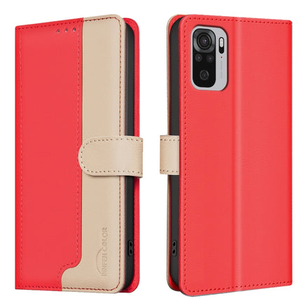 Color Matching RFID Anti-theft Leather Phone Case, For Xiaomi Redmi 10C, For Xiaomi Redmi 10 2022 / Note 11 4G, For Xiaomi Redmi K40 / K40 Pro, For Xiaomi Redmi Note 10 4G / 10S