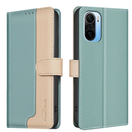 Color Matching RFID Anti-theft Leather Phone Case, For Xiaomi Redmi 10C, For Xiaomi Redmi 10 2022 / Note 11 4G, For Xiaomi Redmi K40 / K40 Pro, For Xiaomi Redmi Note 10 4G / 10S