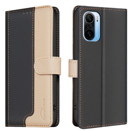 Color Matching RFID Anti-theft Leather Phone Case, For Xiaomi Redmi 10C, For Xiaomi Redmi 10 2022 / Note 11 4G, For Xiaomi Redmi K40 / K40 Pro, For Xiaomi Redmi Note 10 4G / 10S