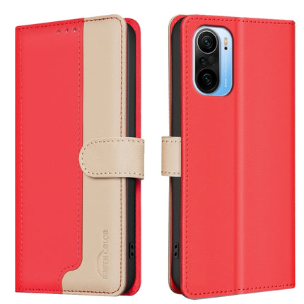 Color Matching RFID Anti-theft Leather Phone Case, For Xiaomi Redmi 10C, For Xiaomi Redmi 10 2022 / Note 11 4G, For Xiaomi Redmi K40 / K40 Pro, For Xiaomi Redmi Note 10 4G / 10S