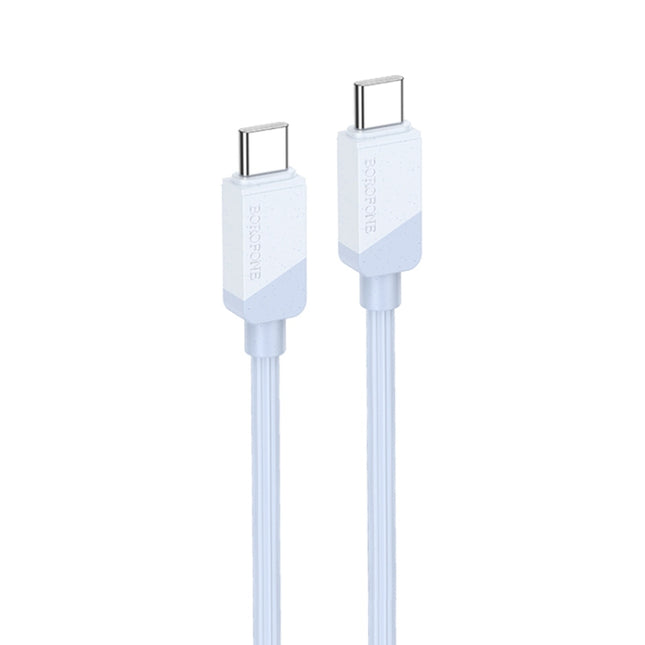 Borofone BX107 60W USB-C / Type-C to USB-C / Type-C Fast Charge Data Cable, Length:1m, Type-C to Type-C