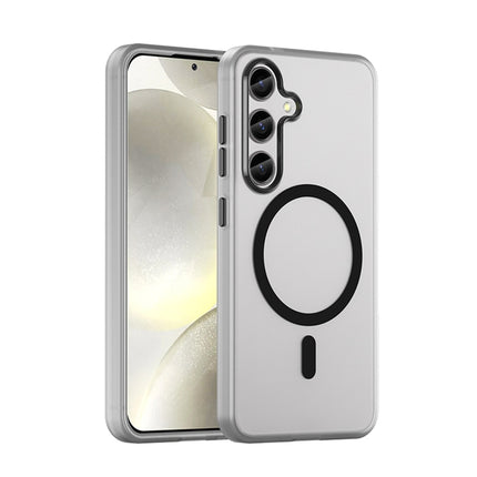 MagSafe Frosted Translucent TPU + PC Full Coverage Phone Case, For Samsung Galaxy S24 5G, For Samsung Galaxy S23 Ultra 5G