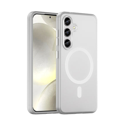 MagSafe Frosted Translucent TPU + PC Full Coverage Phone Case, For Samsung Galaxy S24 5G, For Samsung Galaxy S23 Ultra 5G