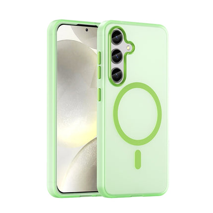 MagSafe Frosted Translucent TPU + PC Full Coverage Phone Case, For Samsung Galaxy S24 5G, For Samsung Galaxy S23 Ultra 5G