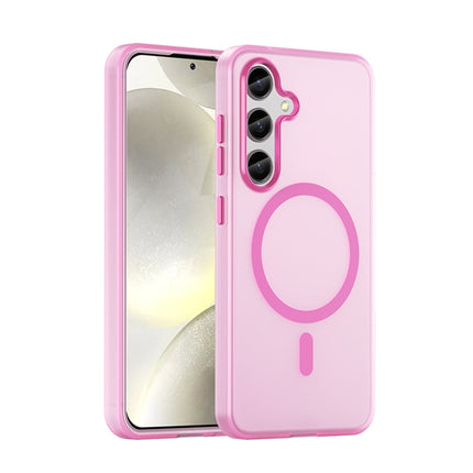 MagSafe Frosted Translucent TPU + PC Full Coverage Phone Case, For Samsung Galaxy S24 5G, For Samsung Galaxy S23 Ultra 5G
