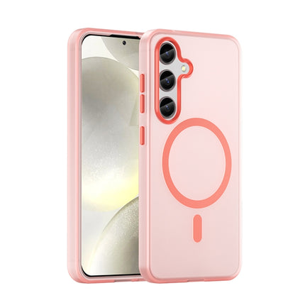 MagSafe Frosted Translucent TPU + PC Full Coverage Phone Case, For Samsung Galaxy S24 5G, For Samsung Galaxy S23 Ultra 5G
