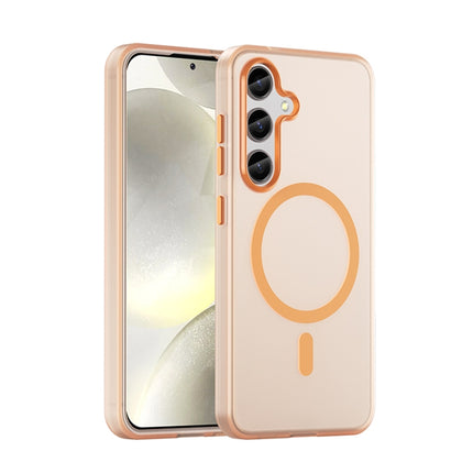MagSafe Frosted Translucent TPU + PC Full Coverage Phone Case, For Samsung Galaxy S24 5G, For Samsung Galaxy S23 Ultra 5G