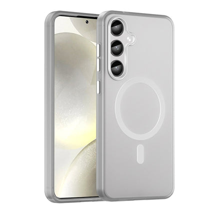 MagSafe Frosted Translucent TPU + PC Full Coverage Phone Case, For Samsung Galaxy S24 Ultra 5G, For Samsung Galaxy S24+ 5G
