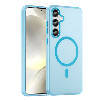 MagSafe Frosted Translucent TPU + PC Full Coverage Phone Case, For Samsung Galaxy S24 Ultra 5G, For Samsung Galaxy S24+ 5G