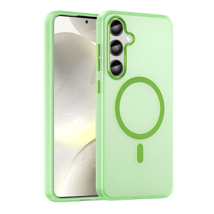 MagSafe Frosted Translucent TPU + PC Full Coverage Phone Case, For Samsung Galaxy S24 Ultra 5G, For Samsung Galaxy S24+ 5G