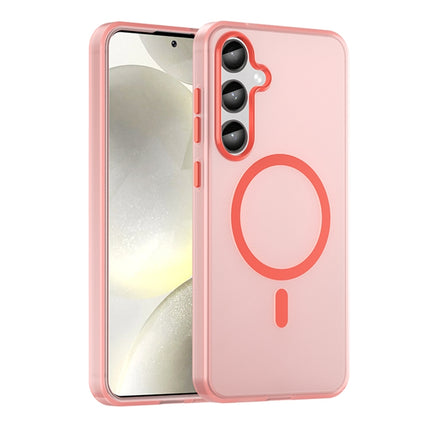 MagSafe Frosted Translucent TPU + PC Full Coverage Phone Case, For Samsung Galaxy S24 Ultra 5G, For Samsung Galaxy S24+ 5G