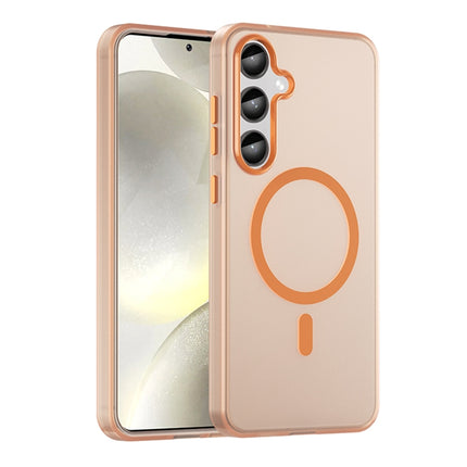 MagSafe Frosted Translucent TPU + PC Full Coverage Phone Case, For Samsung Galaxy S24 Ultra 5G, For Samsung Galaxy S24+ 5G