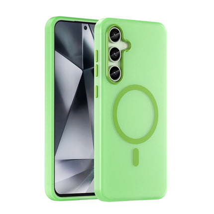 MagSafe Frosted Translucent TPU + PC Full Coverage Phone Case, For Samsung Galaxy S25 Ultra, For Samsung Galaxy S24 FE 5G