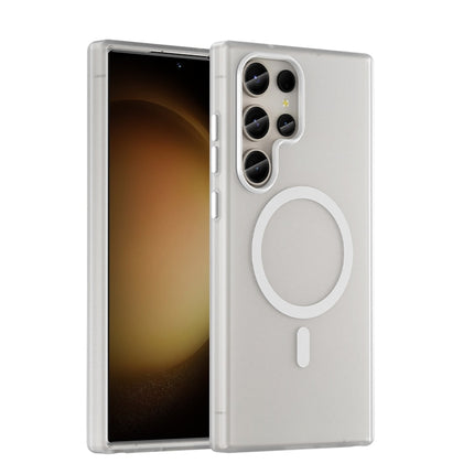 MagSafe Frosted Translucent TPU + PC Full Coverage Phone Case, For Samsung Galaxy S24 5G, For Samsung Galaxy S23 Ultra 5G