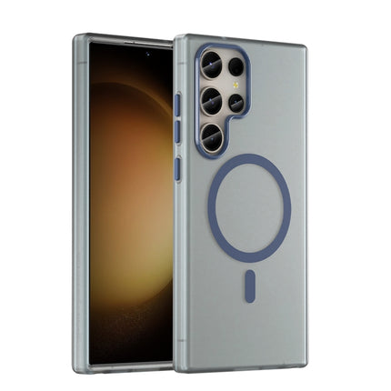 MagSafe Frosted Translucent TPU + PC Full Coverage Phone Case, For Samsung Galaxy S24 5G, For Samsung Galaxy S23 Ultra 5G
