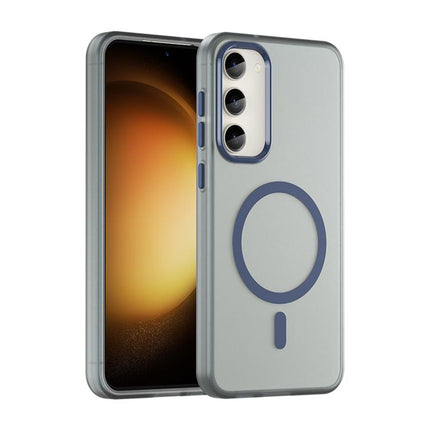 MagSafe Frosted Translucent TPU + PC Full Coverage Phone Case, For Samsung Galaxy S23+ 5G, For Samsung Galaxy S23 5G