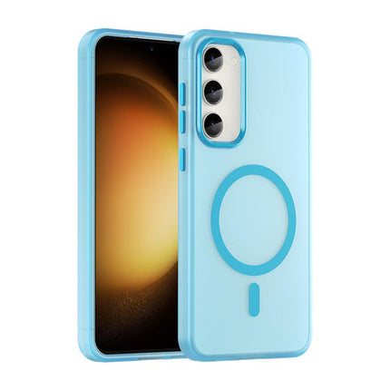 MagSafe Frosted Translucent TPU + PC Full Coverage Phone Case, For Samsung Galaxy S23+ 5G, For Samsung Galaxy S23 5G