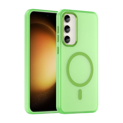 MagSafe Frosted Translucent TPU + PC Full Coverage Phone Case, For Samsung Galaxy S23+ 5G, For Samsung Galaxy S23 5G