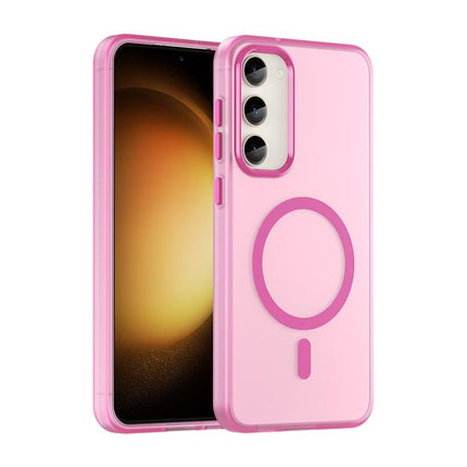 MagSafe Frosted Translucent TPU + PC Full Coverage Phone Case, For Samsung Galaxy S23+ 5G, For Samsung Galaxy S23 5G