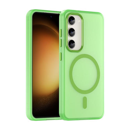 MagSafe Frosted Translucent TPU + PC Full Coverage Phone Case, For Samsung Galaxy S23+ 5G, For Samsung Galaxy S23 5G