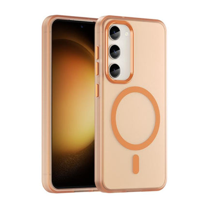 MagSafe Frosted Translucent TPU + PC Full Coverage Phone Case, For Samsung Galaxy S23+ 5G, For Samsung Galaxy S23 5G