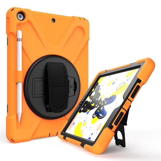 Funda protectora de silicona y PC a prueba de golpes con soporte, correa para el hombro, correa para la mano y ranura para bolígrafo, para iPad 10.2 2021/2020/2019, para Microsoft Surface Go 2