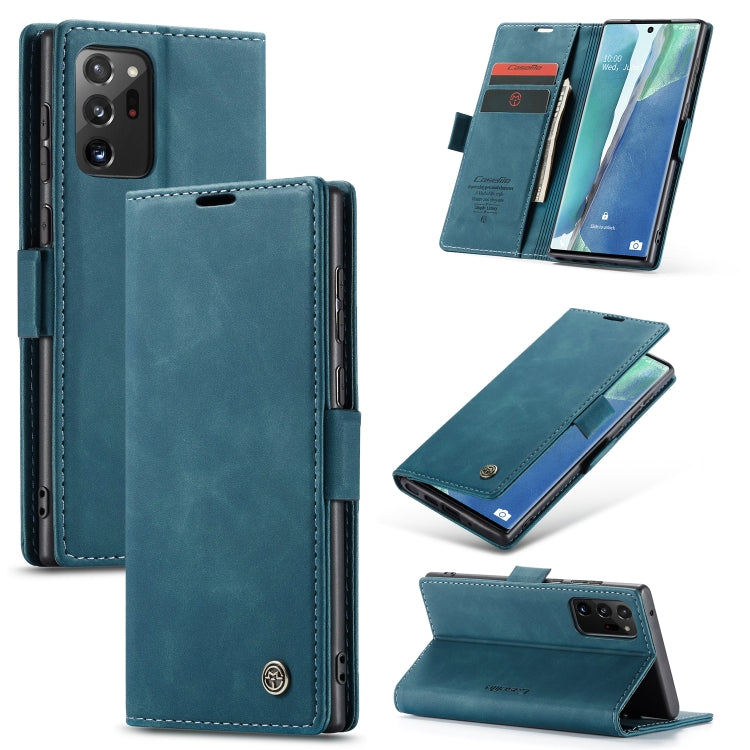 CaseMe Multifunctional Horizontal Flip Leather Case, with Card Slot & Holder & Wallet, For Samsung Galaxy Note20, For Samsung Galaxy Note20 Ultra
