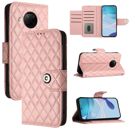 Rhombic Texture Flip Leather Phone Case with Lanyard, For Xiaomi Mi 10T / 10T Pro 5G, For Xiaomi Mi 10T Lite 5G, For Xiaomi Poco M2 Pro, For Xiaomi Mi 10 Lite 5G