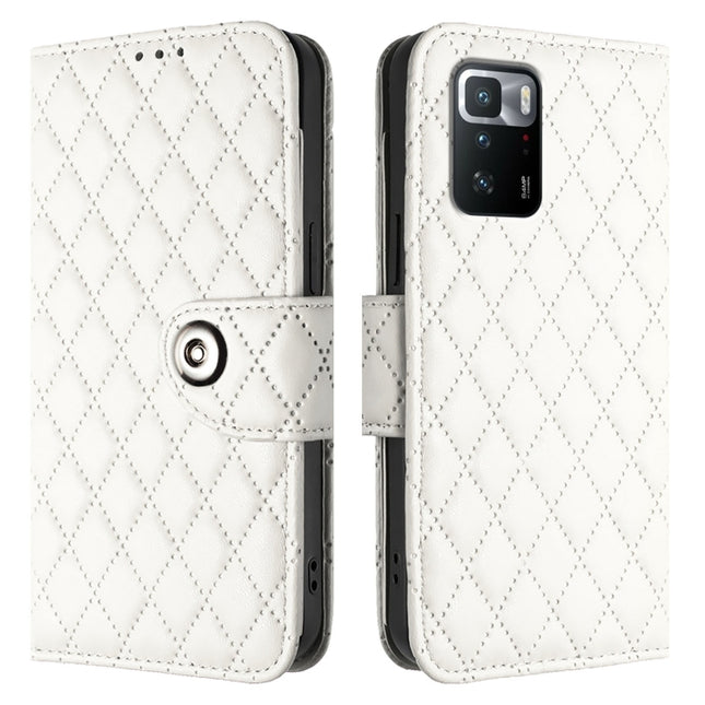 Rhombic Texture Flip Leather Phone Case with Lanyard, For Xiaomi Poco X3 GT, For Xiaomi Poco F3, For Xiaomi Mi 11i / 11X / 11X Pro, For Xiaomi Poco X3 / X3 NFC / X3 Pro