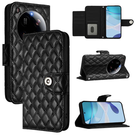 Rhombic Texture Flip Leather Phone Case with Lanyard, For Xiaomi Poco X7 5G, For Xiaomi 15 Ultra, For Xiaomi Poco X7 Pro 5G, For Xiaomi Poco M7 Pro 5G Global