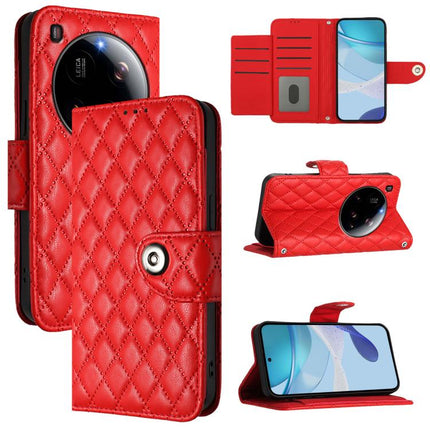Rhombic Texture Flip Leather Phone Case with Lanyard, For Xiaomi Poco X7 5G, For Xiaomi 15 Ultra, For Xiaomi Poco X7 Pro 5G, For Xiaomi Poco M7 Pro 5G Global