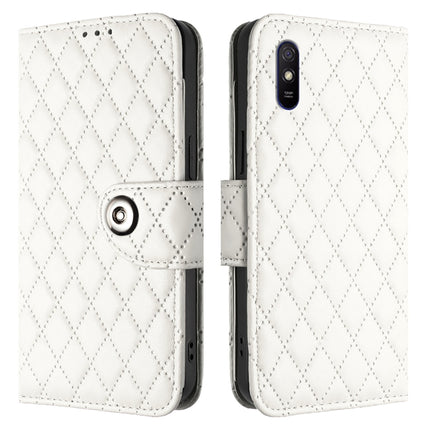 Rhombic Texture Flip Leather Phone Case with Lanyard, For Redmi 9A / 9i / 9AT, For Redmi 9 / 9 Prime India, For Redmi Note 10 5G / Note 10T 5G, For Redmi K40 / K40 Pro