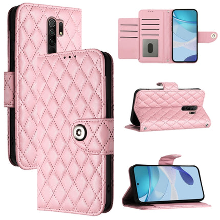 Rhombic Texture Flip Leather Phone Case with Lanyard, For Redmi 9A / 9i / 9AT, For Redmi 9 / 9 Prime India, For Redmi Note 10 5G / Note 10T 5G, For Redmi K40 / K40 Pro