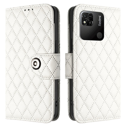 Rhombic Texture Flip Leather Phone Case with Lanyard, For Redmi 10A / 9C, For Redmi 10 / Redmi 10 2022, For Redmi Note 9 Pro / Note 9 Pro Max, For Redmi Note 9S / Note 10 Lite