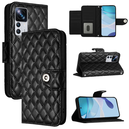 Rhombic Texture Flip Leather Phone Case with Lanyard, For Redmi 11 Prime 5G / Redmi 10 5G, For Redmi Note 11R / Note 11E, For Redmi K50 Ultra, For Redmi Note 10 4G / Note 10S