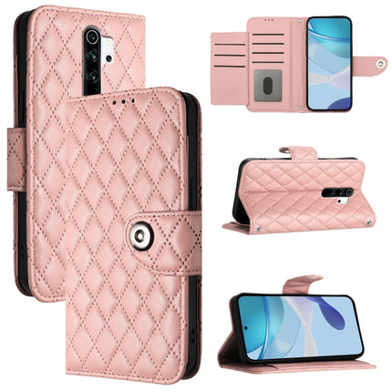 Rhombic Texture Flip Leather Phone Case with Lanyard, For Redmi Note 9 Global / 10X 4G, For Redmi 8, For Redmi Note 8, For Redmi Note 8 Pro