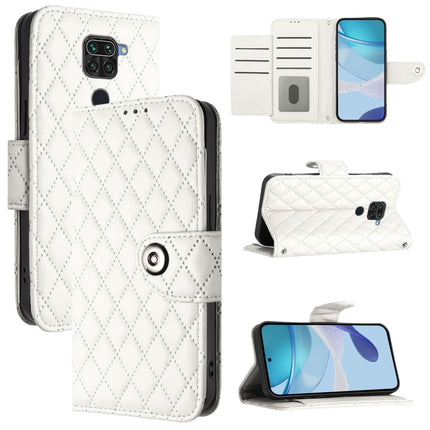 Rhombic Texture Flip Leather Phone Case with Lanyard, For Redmi Note 9 Global / 10X 4G, For Redmi 8, For Redmi Note 8, For Redmi Note 8 Pro