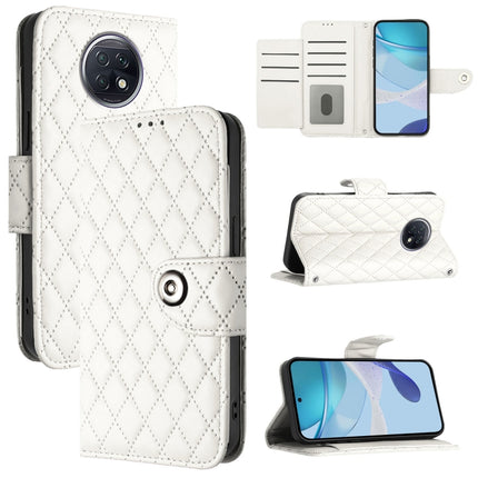 Rhombic Texture Flip Leather Phone Case with Lanyard, For Redmi Note 10 Pro / Note 10 Pro Max, For Redmi Note 10 Pro India, For Redmi 9 Power / 9T Global, For Redmi Note 9T Global